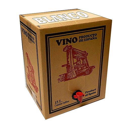 81RO8Zqd6YL._AC_SL1500_ Bag in Box 15L Vino Blanco Joven Bodega Los Corzos (Equivalente a 20 Botellas de 750 ml)