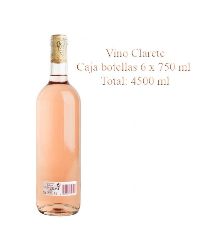 vino-clarete-de-mesa-los-corzos (1) Vino Clarete Cosechero Bodega "Los Corzos" Caja de Botellas 6 x 750 ml