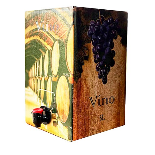 5lvinobaginbox Bag in Box 5L Vino cosechero vino tinto joven de Bodega Los Corzos