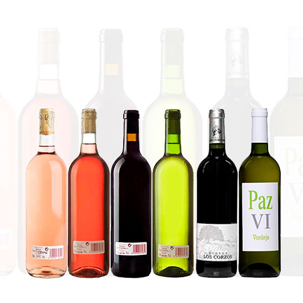 lote-mixto-botellas Lote Mixto Cajas de 6 Botellas de Vino Bodega Los Corzos