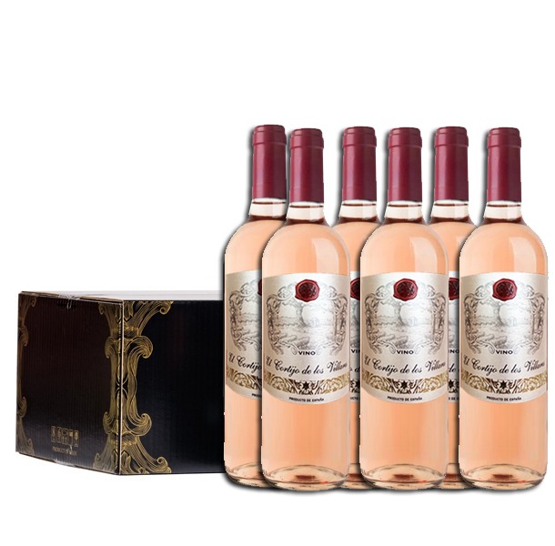 CajaBotellasCortijoLosVillaresClarete Vino Clarete Cortijo Los Villares