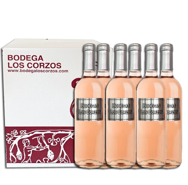 CajaBotellasLoscorzosmetalicaClarete Vino Clarete Los Corzos metalica