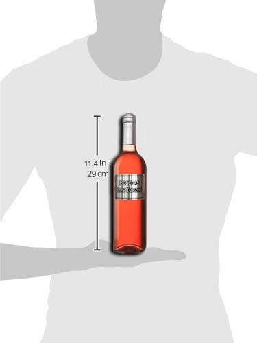 vino-rosado-los-corzosmetalicasilueta Vino rosado etiqueta metálica